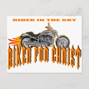 Biker för Kristus Vykort