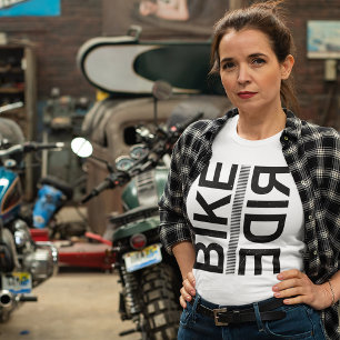 Biker för kvinnor t shirt