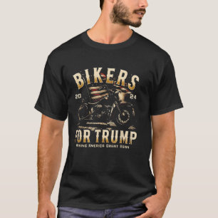 Biker för trump 2024 t shirt