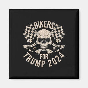 Biker för trumpetapp Ta Amerika tillbaka valet 202 Magnet