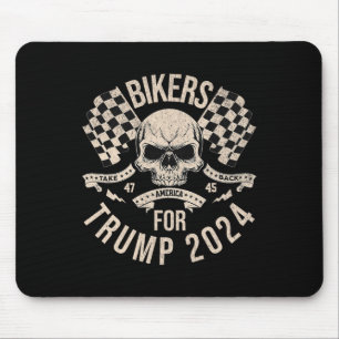 Biker för trumpetapp Ta Amerika tillbaka valet 202 Musmatta