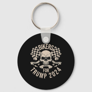 Biker för trumpetapp Ta Amerika tillbaka valet 202 Nyckelring