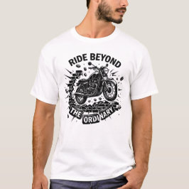 Biker Frihet Bryter Gränser T Shirt