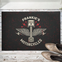 Biker Garage för Vingar-motorcykelspiston