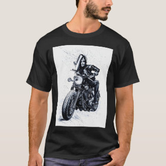Biker Girl T Shirt