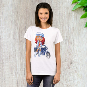 Biker Girl T Shirt