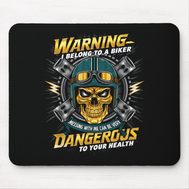 Biker Girlfriend Wife I Belong To A Biker Valentin Musmatta (Framsidan)