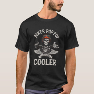 Biker Grandpa Motorcycle Pop Biker Pop Pop T Sh Shirt