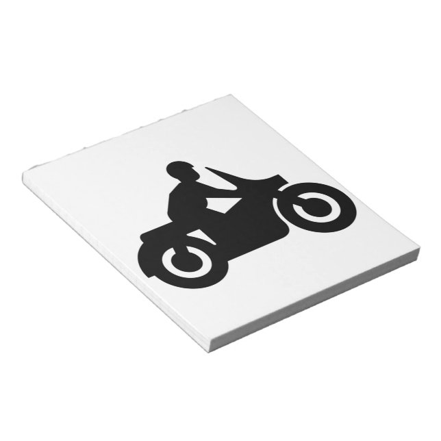 BIKER-GUY ANTECKNINGSBLOCK (Vinklad)