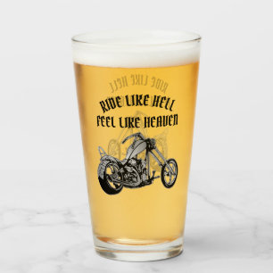 Biker Heaven Glaskopp