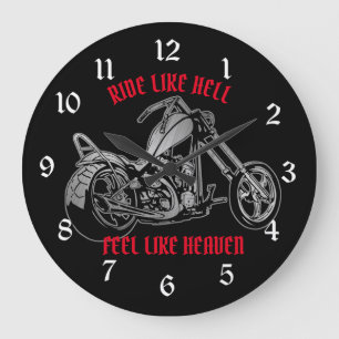 Biker Heaven   Stor Klocka