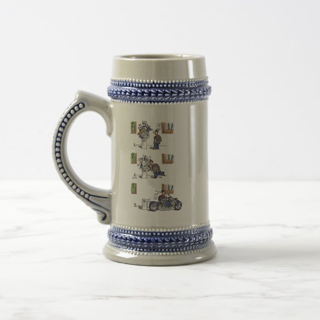 Biker i Museum stein Sejdel (Vänster)