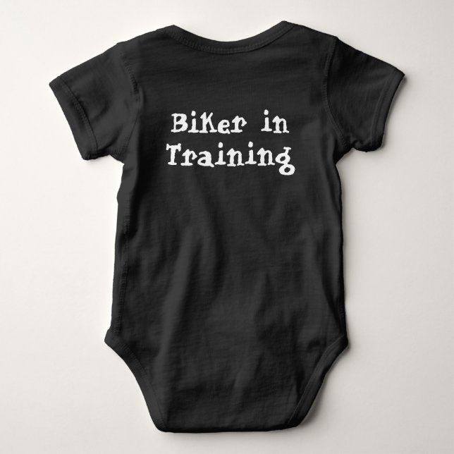 Biker in training t shirt (Baksida)