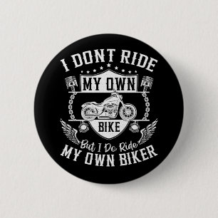 Biker jag inte rider min egen bike, men jag rider knapp