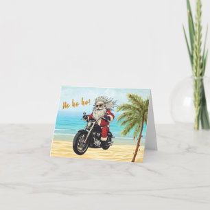 Biker julkort kort
