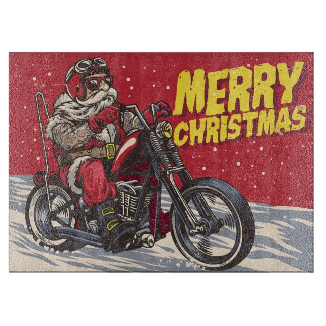 Biker jultomte (Framsidan)