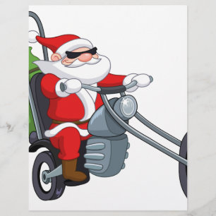 biker jultomten