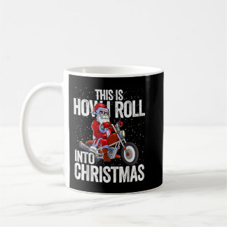 Biker Jultomten Manar Boys Motorcycle Ch Kaffemugg
