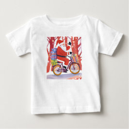 Biker jultomten t shirt