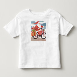 Biker jultomten t shirt