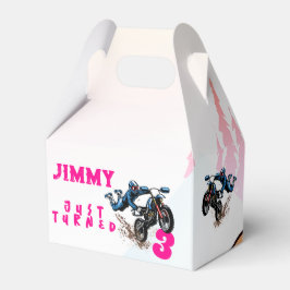 Biker Kid Dirt Stunt Bike Birthday-favoritruta Presentaskar
