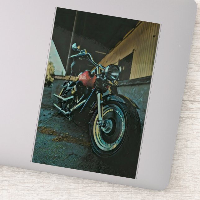 Biker Klistermärken (Detalj)