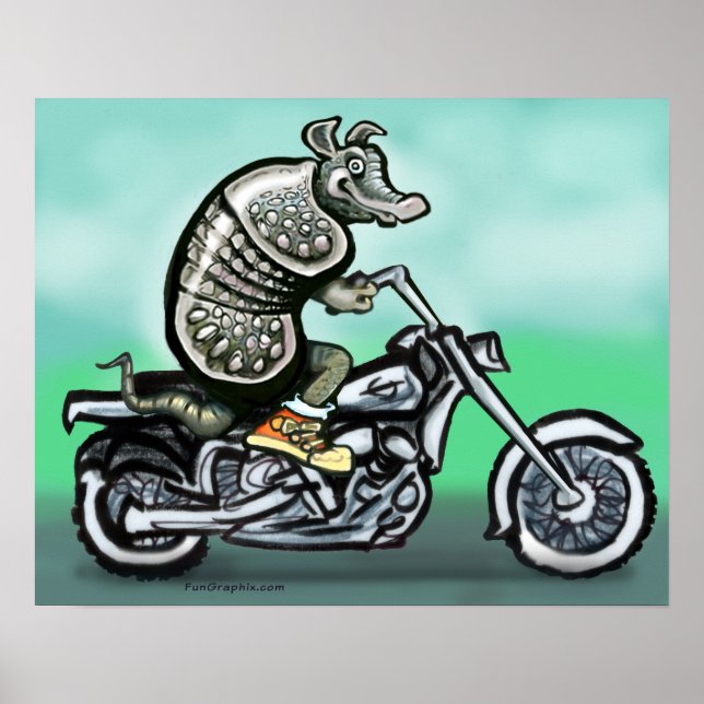 Biker Klubb Dillo Poster (Framsidan)