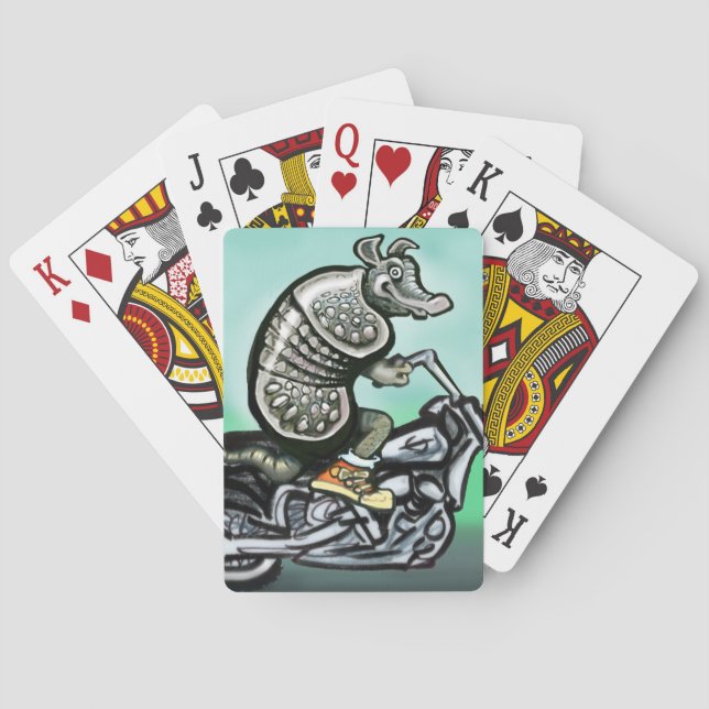 Biker Klubb Dillo Spelkort (Baksidan)