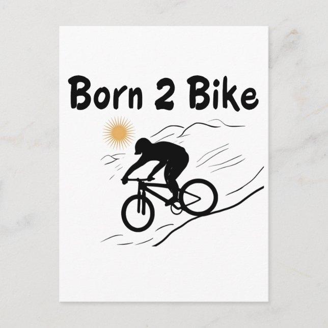Biker-kort Vykort (Framsida)