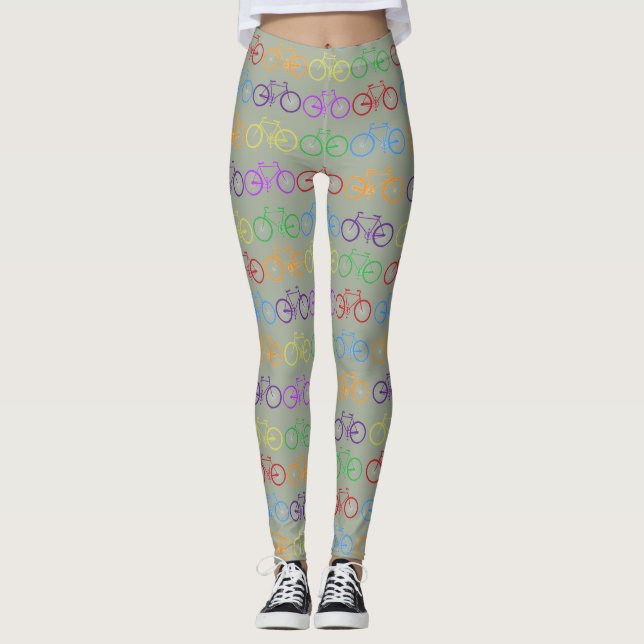 Biker Kvinnors bensin Leggings (Framsida)