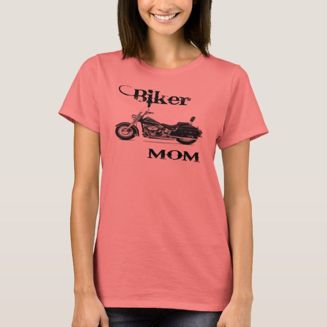 Biker-Mamma Tee (Framsida)