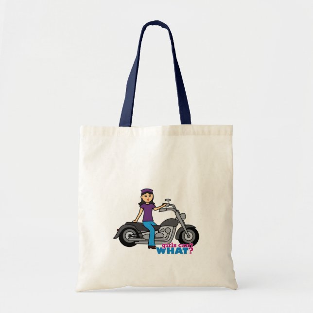 Biker - medel tygkasse (Framsidan)