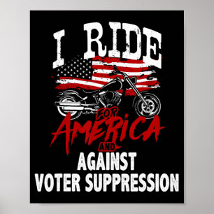 Biker mot dämpning av väljare poster