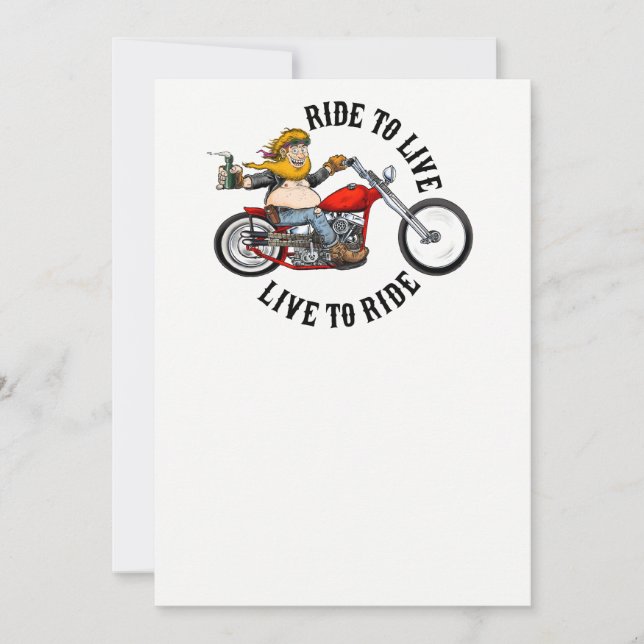 biker motard ride to live (Framsida)