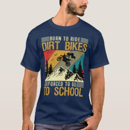 Biker Motorcykel för i Tävling på Lubny Dirt Bike T Shirt