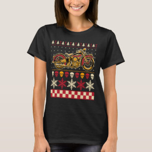 Biker Motorcykel Rider Stil Ugly Sweater T Shirt