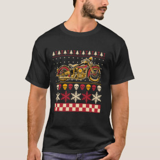 Biker Motorcykel Rider Stil Ugly Sweater T Shirt