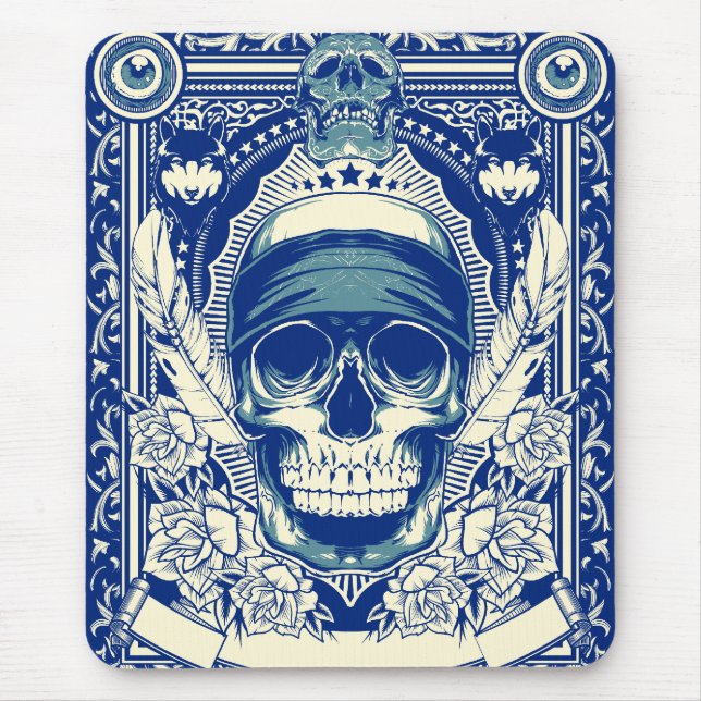 Biker mousserande musmatta (Framsidan)