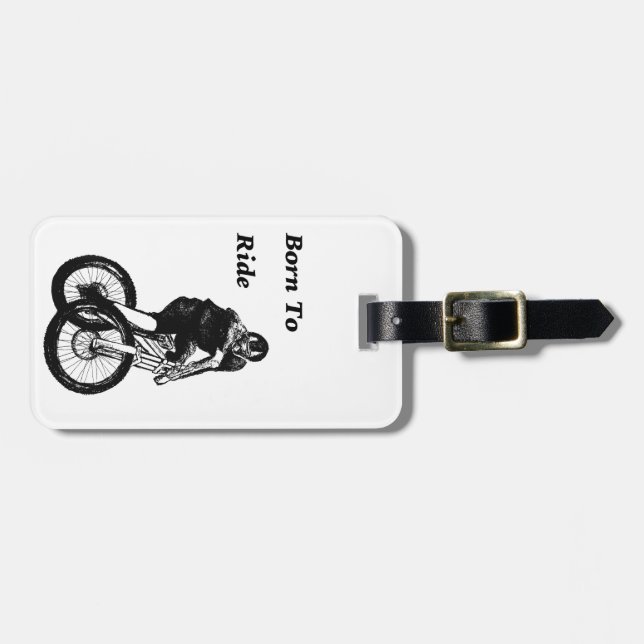 Biker MTB BMX CYCLIST Cyclo kor Bagagebricka (Horisontell Framsida)