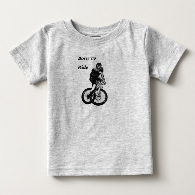 Biker MTB BMX CYCLIST Cyclo kor T-shirt (Framsida)