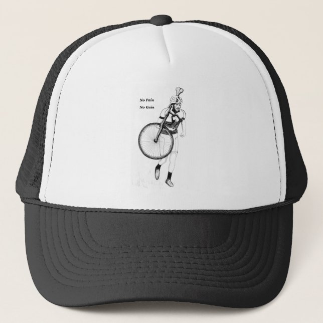 Biker MTB BMX CYCLIST Cyclo kor Truckerkeps (Framsida)