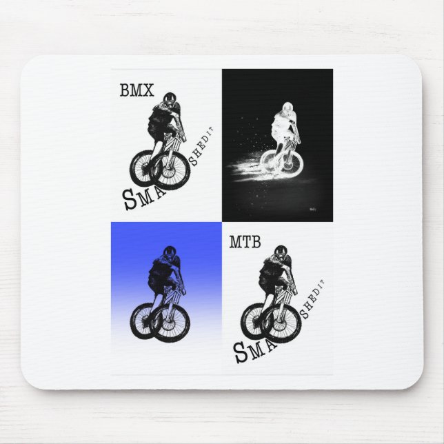 Biker MTB BMX CYCLIST Stickers Musmatta (Framsidan)
