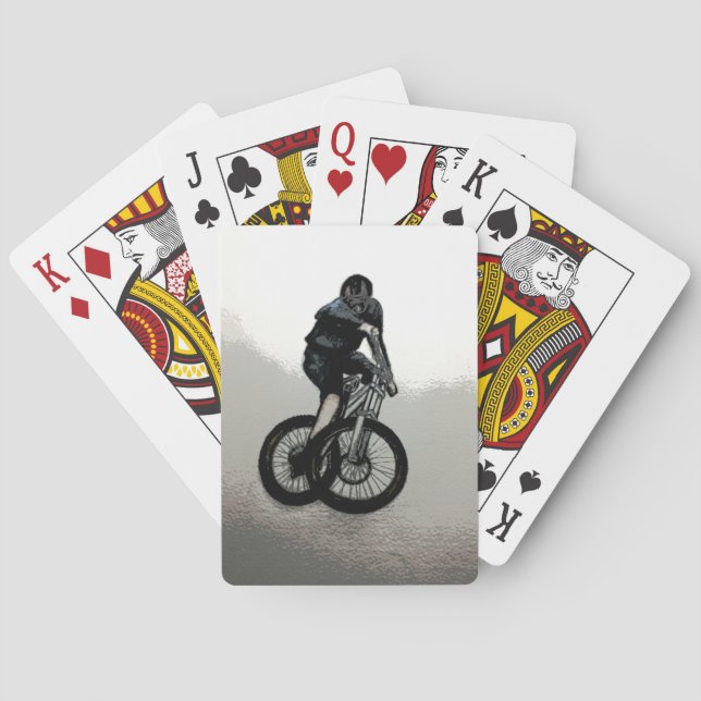 Biker MTB BMX CYKLIST Kortlek (Baksidan)