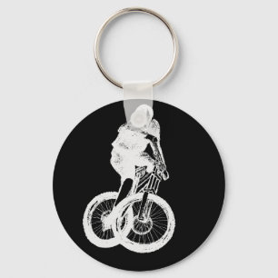 Biker MTB BMX CYKLIST Nyckelring
