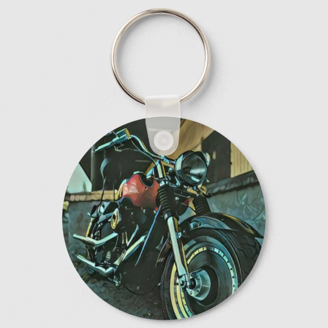 Biker Nyckelring (Framsida)