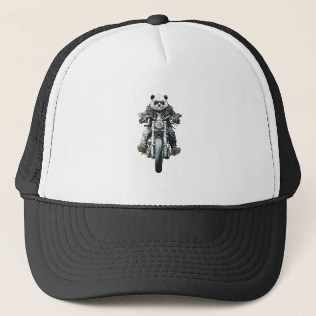 Biker Panda Keps (Framsida)