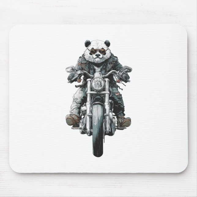Biker Panda Musmatta (Framsidan)