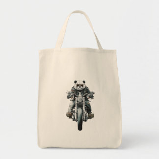 Biker Panda Tygkasse