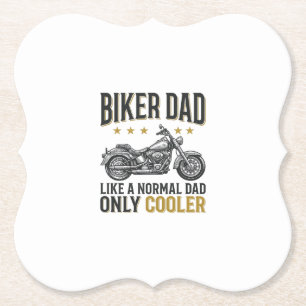 Biker Pappa Vintage Motorcykel Citat Tröja_1 Underlägg Papper