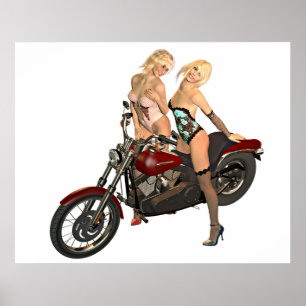Biker Poster